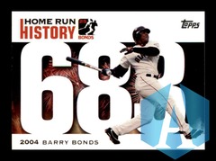 2006 Topps Home Run History Barry Bonds #BB683 San Francisco Giants
